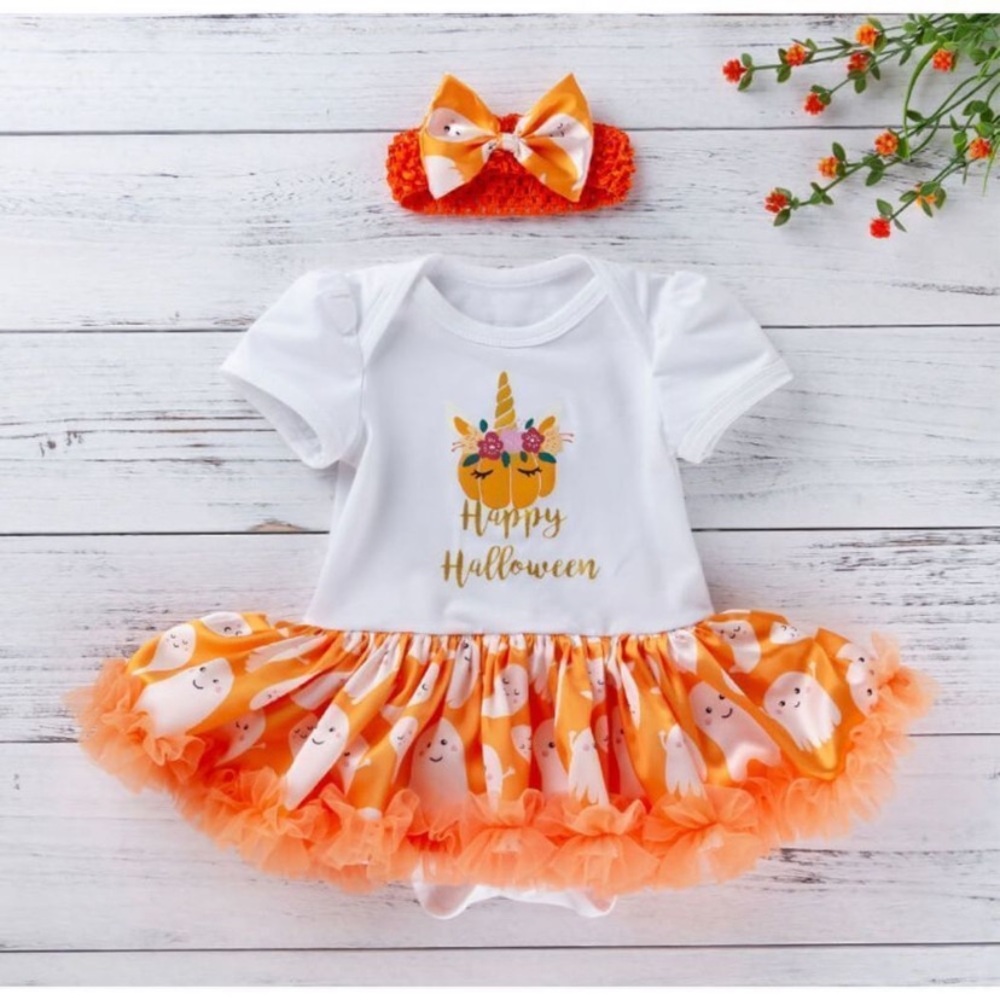 Halloween Tutu & Headband Set